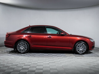 2019 Audi A4 V (B9), красный, 2425748 рублей, вид 4