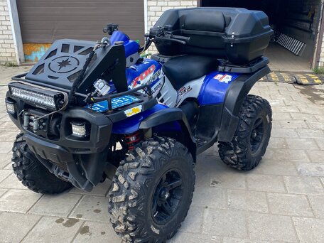 2003 Polaris Sportsman 700, синий, 480000 рублей, вид 2