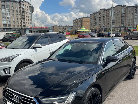 2019 Audi A6 40 TDI V (C8), чёрный, 4100000 рублей - вид 12