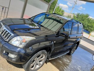 2007 Toyota Land Cruiser Prado 5-speed 120 Series, чёрный, 1900000 рублей, вид 4