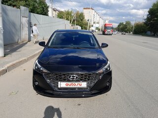 2020 Hyundai Solaris II Рестайлинг, чёрный, 2000000 рублей, вид 1