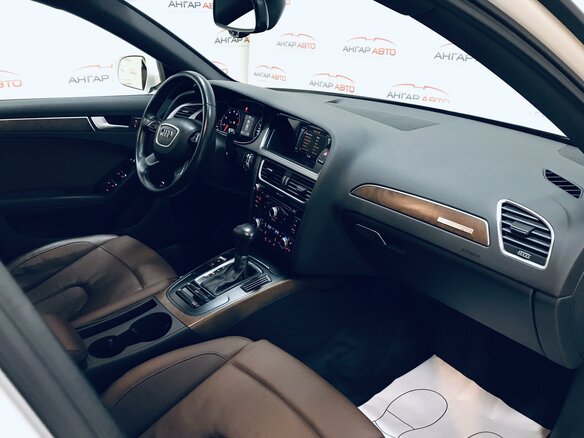 2014 Audi A4 IV (B8) Рестайлинг, белый - вид 14