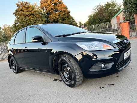2011 Ford Focus II Рестайлинг, чёрный, 515000 рублей, вид 3