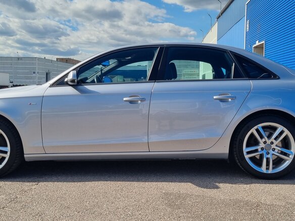 2014 Audi A4 IV (B8) Рестайлинг, серый - вид 7