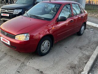 2005 Lada (ВАЗ) Kalina I, красный, 225000 рублей, вид 2