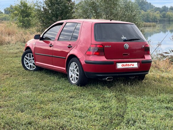 2003 Volkswagen Golf IV, красный, 458000 рублей - вид 9