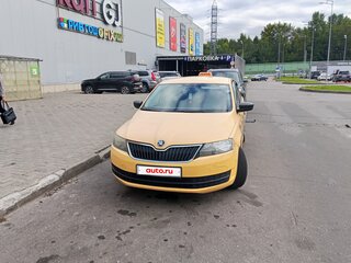 2015 Skoda Rapid I, жёлтый, 550000 рублей, вид 2
