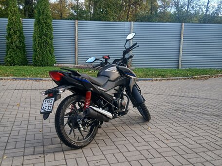 2024 Honda CBF 125F, серый, 240000 рублей, вид 3