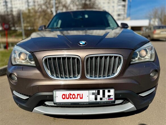 2012 BMW X1 20i I (E84) Рестайлинг, коричневый, 1350000 рублей - вид 2