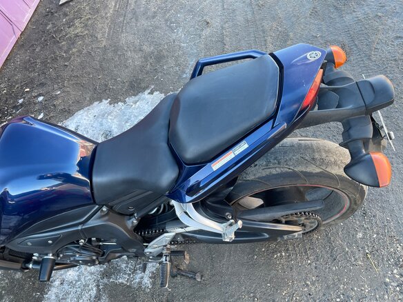 2007 Yamaha FZ1, синий, 550000 рублей - вид 19