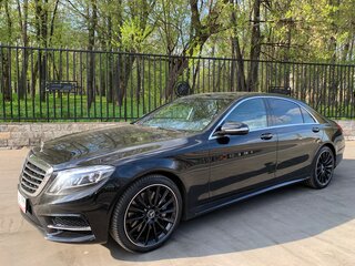 2014 Mercedes-Benz S-Класс 400 Long VI (W222, C217), чёрный, 5000000 рублей, вид 2