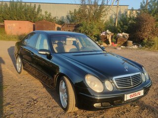 2004 Mercedes-Benz E-Класс 220 III (W211, S211), чёрный, 750000 рублей, вид 5