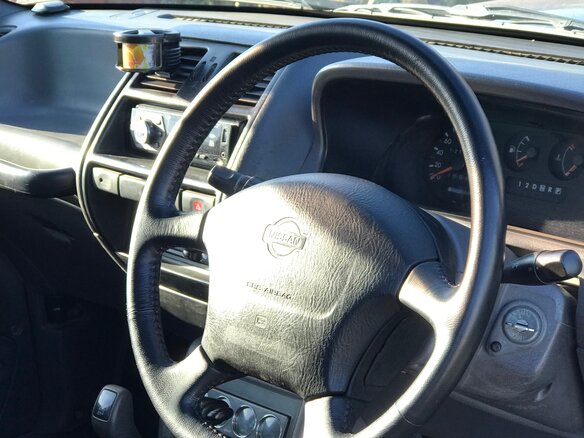1997 Nissan Mistral, синий, 730000 рублей - вид 10