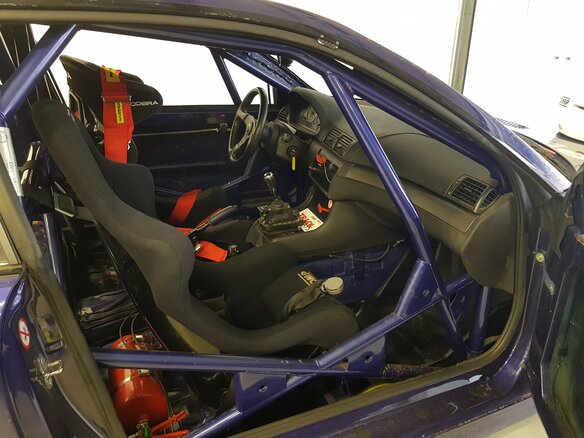 2001 BMW M3 III (E46), синий - вид 18