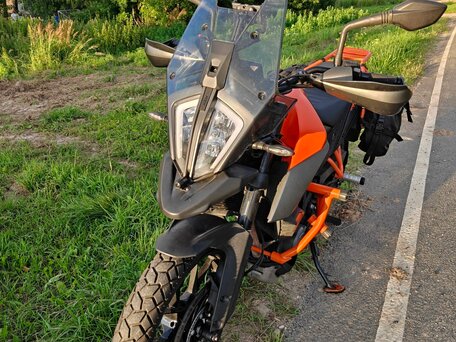 2021 KTM 390 Adventure, оранжевый, 500000 рублей, вид 4