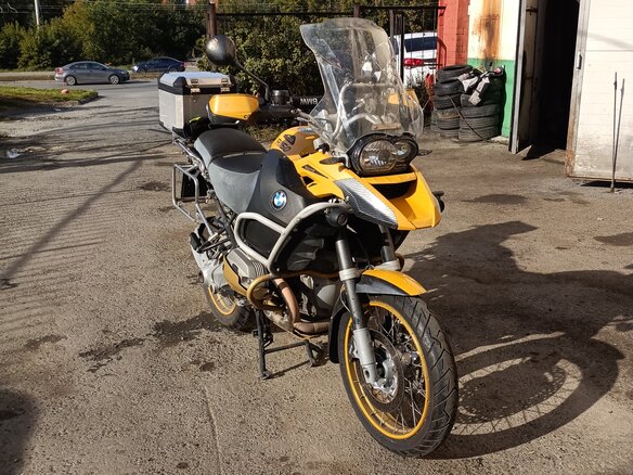 2012 BMW R 1150 GS, жёлтый, 750000 рублей - вид 1