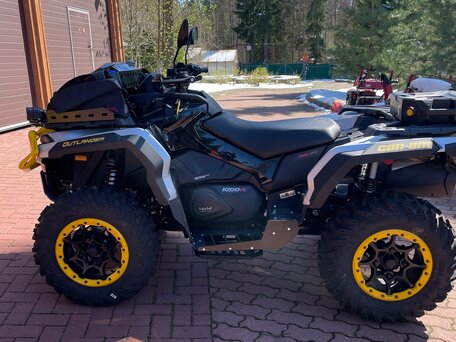 2023 BRP Can-Am Outlander Max XT-P 1000R, жёлтый, 2800000 рублей, вид 3