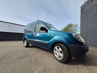 2008 Renault Kangoo I Рестайлинг, синий, 480000 рублей, вид 2