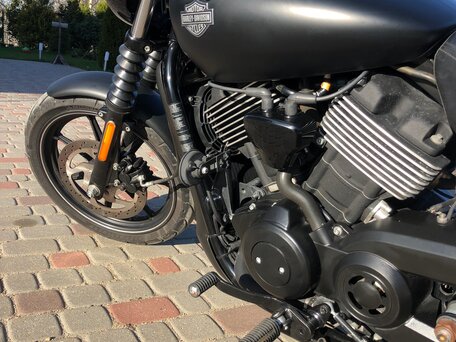 2015 Harley-Davidson Street 750, чёрный, 466977 рублей, вид 3