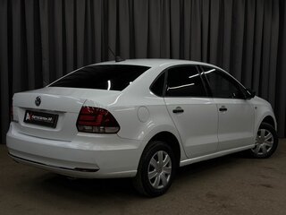 2019 Volkswagen Polo V Рестайлинг, белый, 759777 рублей, вид 2