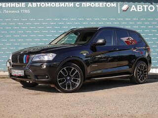 2013 BMW X3 20i xDrive II (F25), чёрный, 2079000 рублей, вид 1
