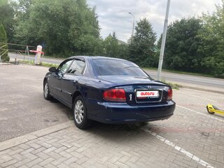 2008 Hyundai Sonata ТагАЗ IV (EF) Рестайлинг, синий, 370000 рублей, вид 5