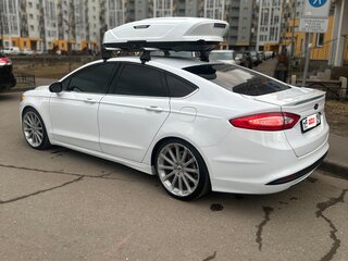 2013 Ford Fusion (North America) II, белый, 1420000 рублей, вид 2
