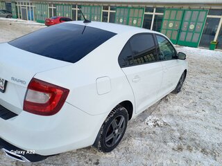 2019 Skoda Rapid I Рестайлинг, белый, 1110000 рублей, вид 4