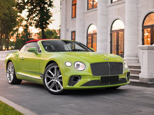 2023 Bentley Continental GT III, зелёный - вид 2