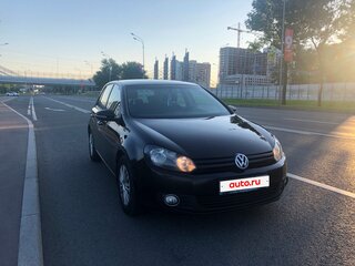 2011 Volkswagen Golf VI, чёрный, 720000 рублей, вид 2