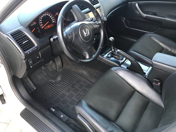 2007 Honda Accord Type S VII Рестайлинг, белый - вид 11
