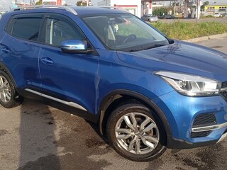 2020 Chery Tiggo 4 I Рестайлинг, синий, 1180000 рублей, вид 3