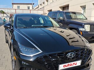 2021 Hyundai Sonata VIII (DN8), чёрный, 2500000 рублей, вид 2
