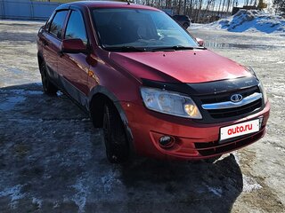 2013 Lada (ВАЗ) Granta I, красный, 380000 рублей, вид 2