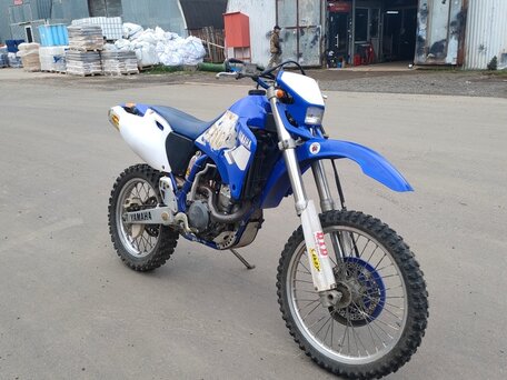 2003 Yamaha WR400F, синий, 299000 рублей, вид 2
