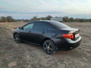 2007 Toyota Corolla AMT X (E140, E150), чёрный, 850000 рублей, вид 2