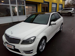2013 Mercedes-Benz C-Класс 180 III (W204) Рестайлинг, белый, 1600000 рублей, вид 2