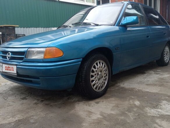 1992 Opel Astra F, зелёный, 95000 рублей - вид 10