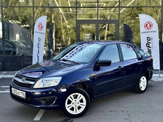 2016 Lada (ВАЗ) Granta I, синий, 490000 рублей, вид 1