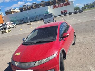2007 Honda Civic VIII, пурпурный, 475000 рублей, вид 3