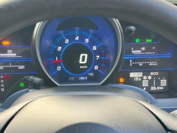 2012 Honda CR-Z Hybrid I, чёрный - вид 12
