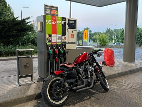 2008 Harley-Davidson Sportster 1200, красный, 920000 рублей, вид 3