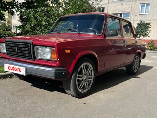 2007 Lada (ВАЗ) 2107, красный, 155000 рублей, вид 1