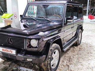 1999 Mercedes-Benz G-Класс 500 Euro 2 II (W463), чёрный, 5400000 рублей, вид 1