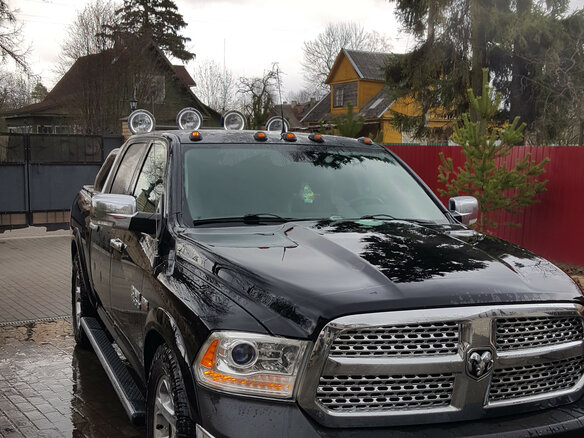 2013 Dodge RAM IV (DS/DJ), чёрный - вид 8