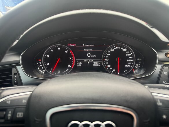 2012 Audi A6 IV (C7), серый, 1380000 рублей - вид 11
