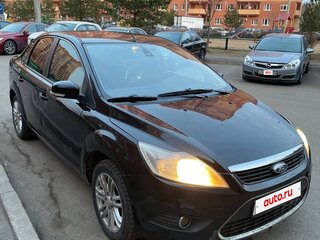 2008 Ford Focus II Рестайлинг, чёрный, 600000 рублей, вид 2