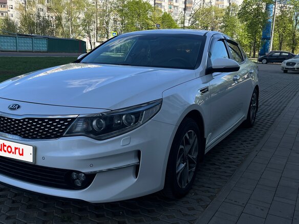 2018 Kia Optima IV, белый, 1580000 рублей - вид 2