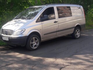 2008 Mercedes-Benz Vito 115 CDI L1 II (W639), серебристый, 1250000 рублей, вид 1