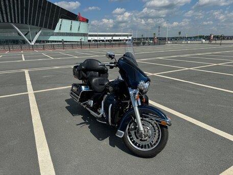 2013 Harley-Davidson Electra Glide, синий, 1150000 рублей, вид 3